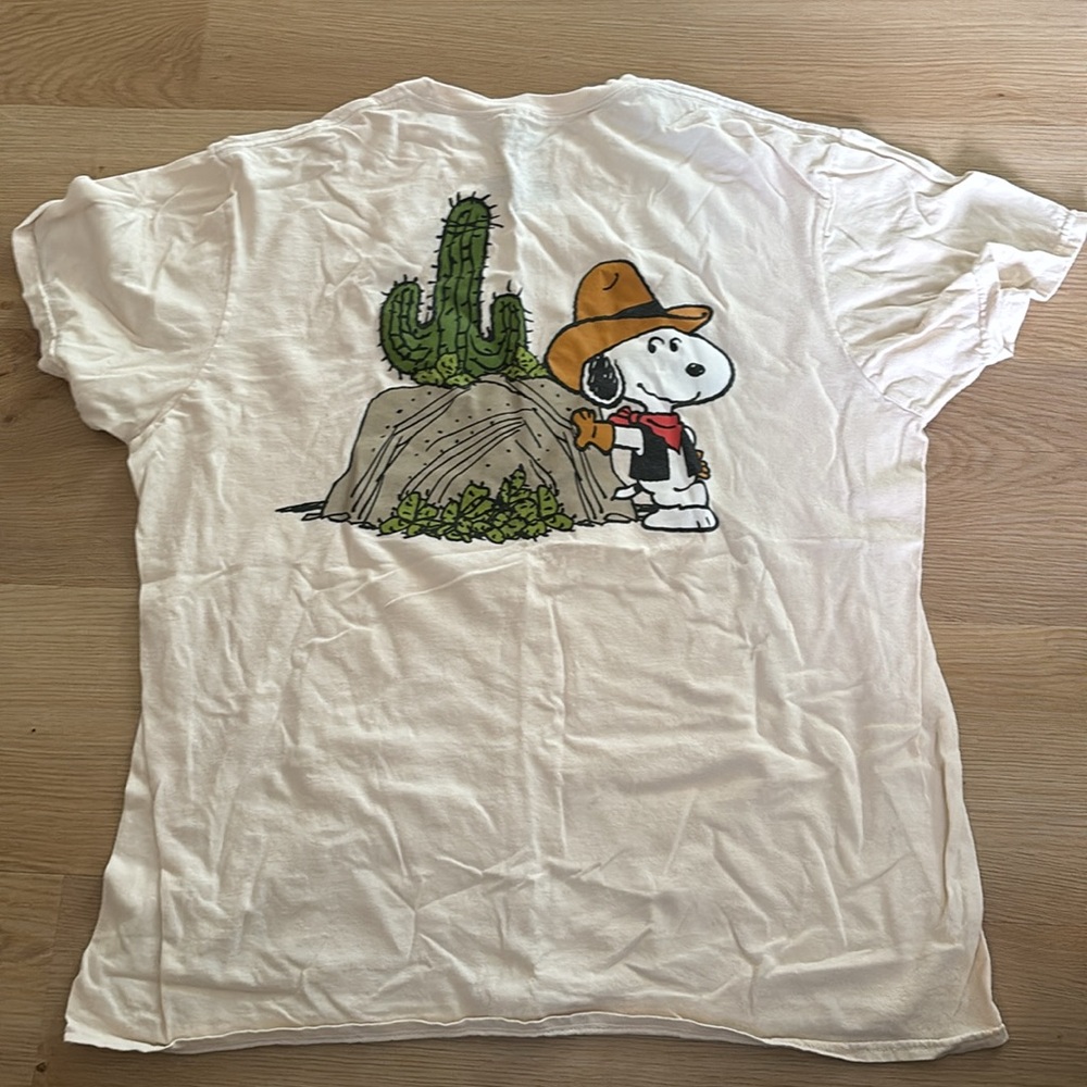 Peanuts Snoopy Cowboy Shirt